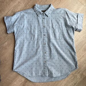 United by Blue Bee Print Button Down Shirt